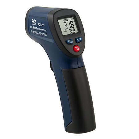 Pce Instruments Digital Infrared Thermometer, -22 to 500 °F PCE-777N